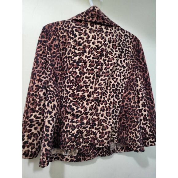 Leopard 16p Jacket With Zipper&pockets - Picture 5 of 5
